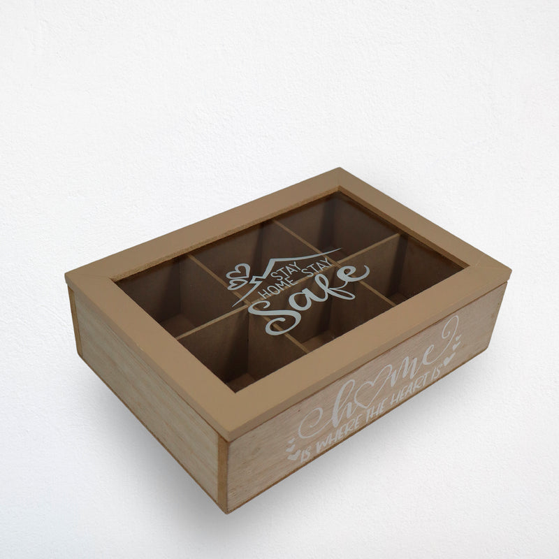 Caja Té 6 Secciones