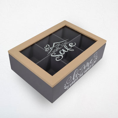 Caja Té 6 Secciones