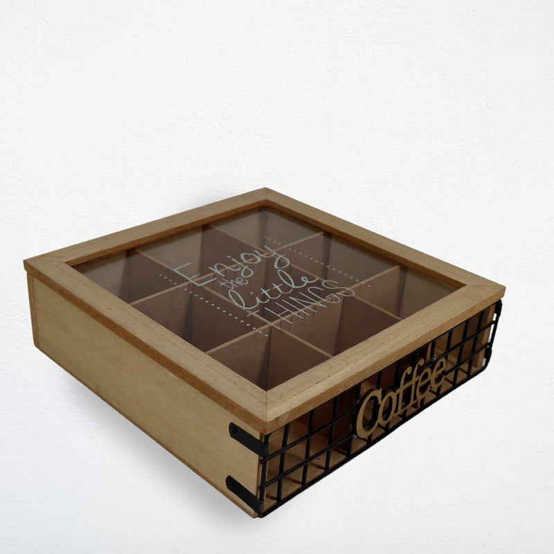 Caja Té 9 Secciones