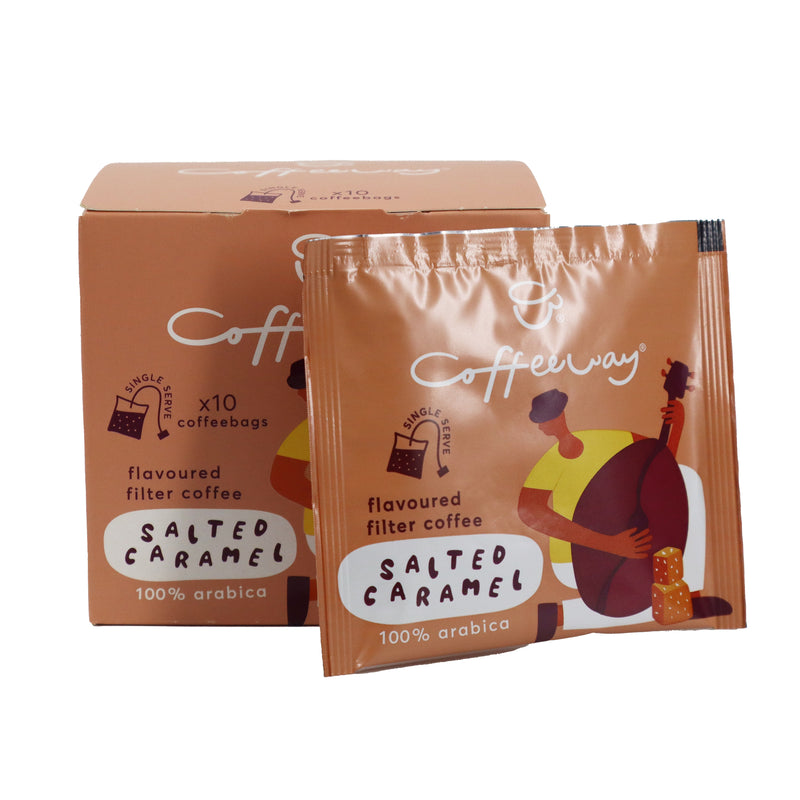 Café Caramel Salted Coffee Bags 10X75 Gr