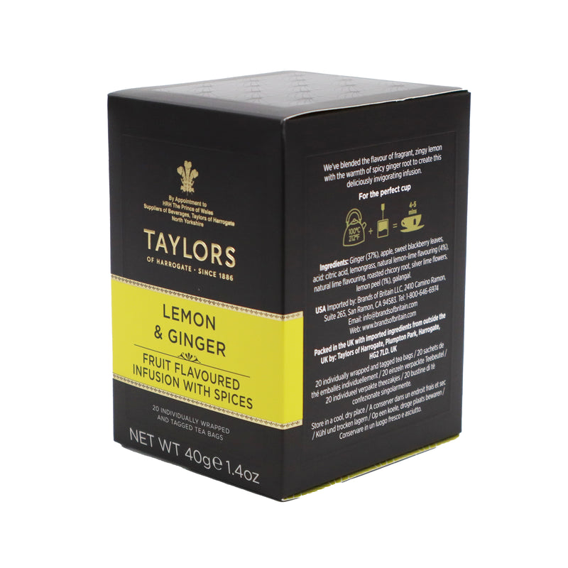 Infusion Lemon & Ginger Caja 20 bolsitas