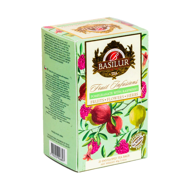 Infusiones de Frutas - Fruit Infusions Granada con Frambueza - 20 Bolsitas