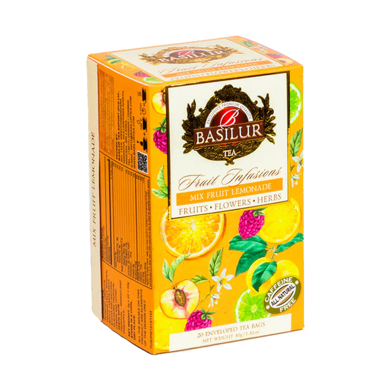 Infusiones de Frutas - Fruit Infusions Mix Limonada con Hierbas y Manzana - 20 Bolsitas