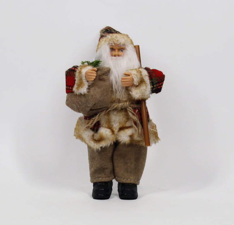 Viejo pascuero chaqueta escoces 20 cm