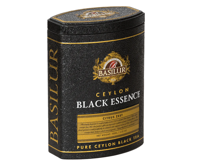Lata Té Negro Ceylon - Black Essence Citrus Zen Naranja Canela Especias - 100 gr