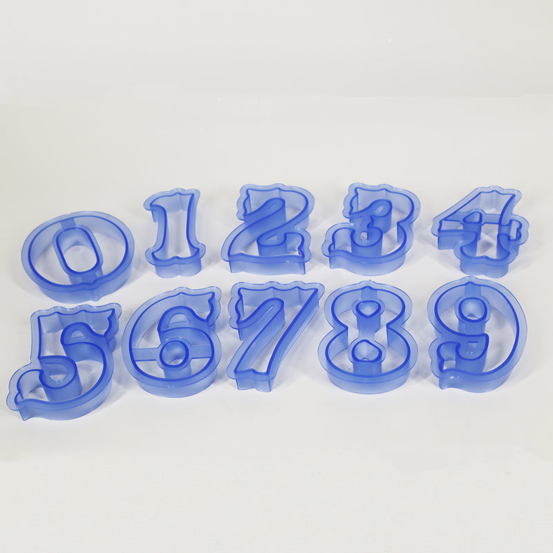 Cortador De Numeros 10Pcs Ck2158