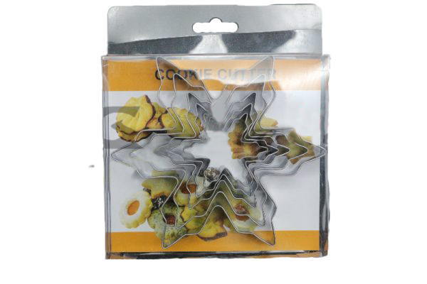 Cortador De Galletas – Copo De Nieve 5Pcs.