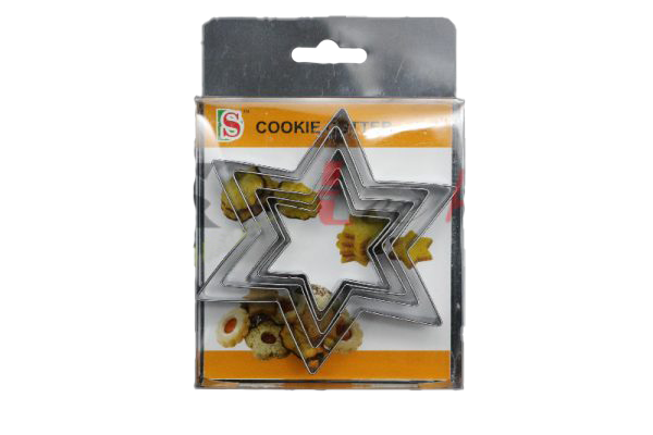 Cortador De Galletas – Estrella 5Pcs. 12.5cm