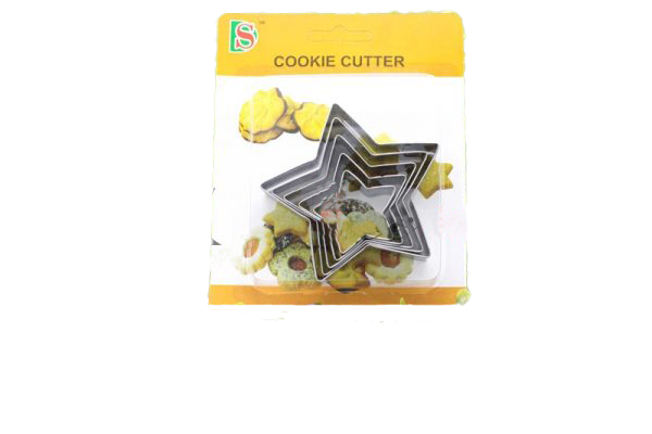Cortador De Galletas – Estrella 5Pcs. 15cm