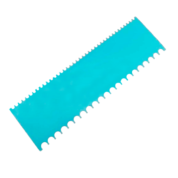 Alisador Plastico doble dientes en punta