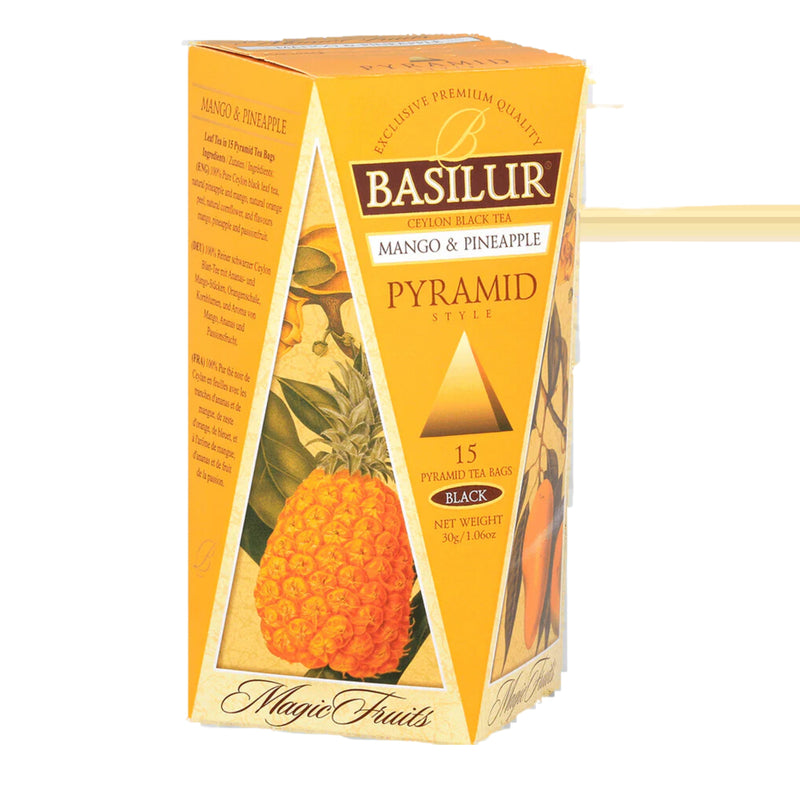 Té Negro con Mango y Piña - Magic Fruit - 15 Piramides