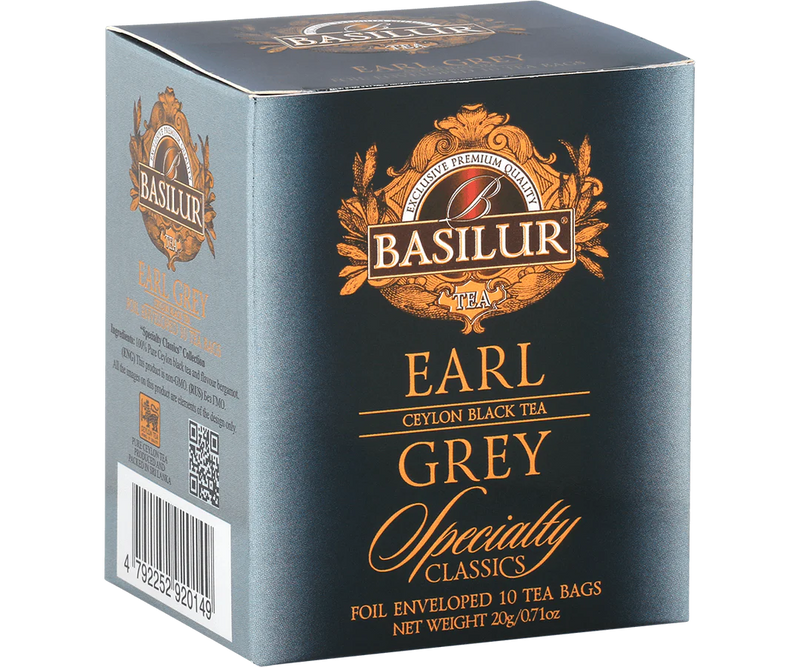 Té Negro Ceylon - Classic EARL GREY - 10 Bolsitas