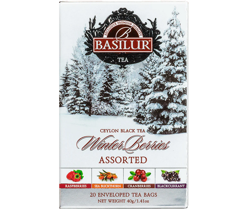 Té negro con Berries - Winter Berries - 20 Bolsitas